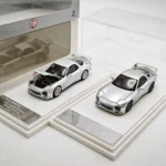 Focal Horizon FH 1:64 Mazda RX-7 FD3S A Spec (Mazdaspeed) - White / Silver