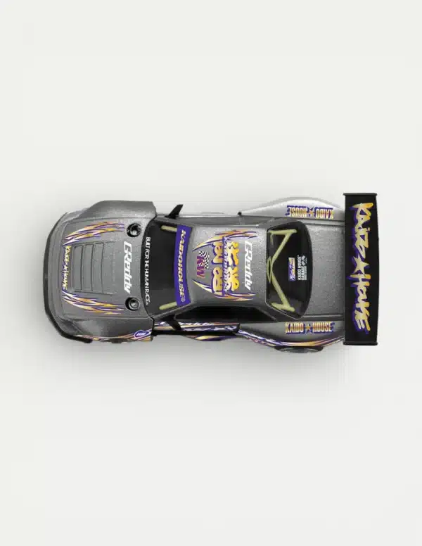 [PRE-ORDER] Kaido House x MINI GT 1:64 Nissan Silvia S13-R Kaido Drift V1 "GReddy" Gunmetal Gray