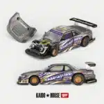 [PRE-ORDER] Kaido House x MINI GT 1:64 Nissan Silvia S13-R Kaido Drift V1 "GReddy" Gunmetal Gray