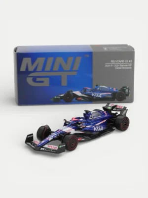 MINI GT 1:64 RB VCARB 01 #3 Daniel Ricciardo - 2024 F1 Bahrain GP Diecast