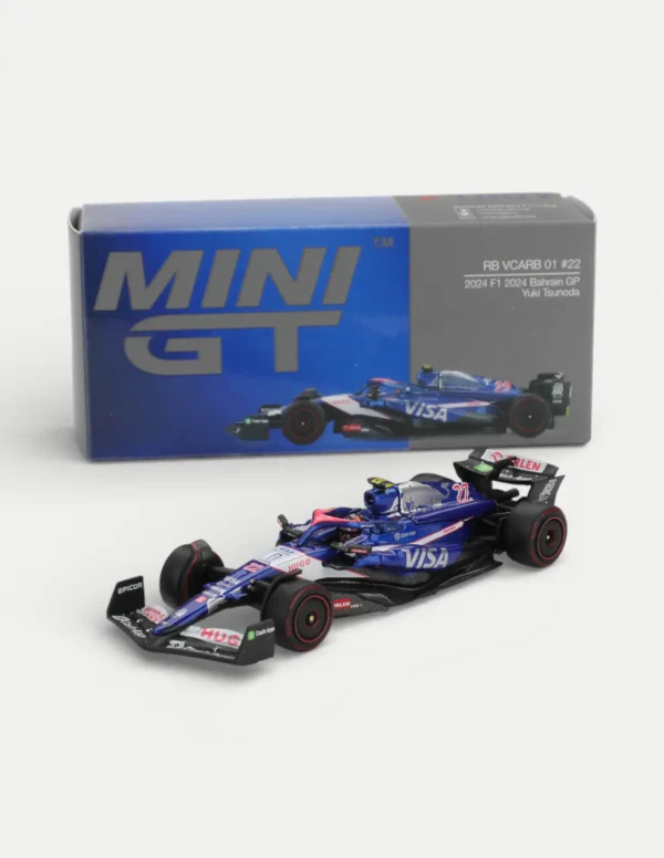 MINI GT 1:64 RB VCARB 01 #22 Yuki Tsunoda - 2024 F1 Bahrain GP