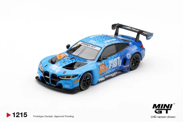 [PRE-ORDER] MINI GT #1215 BMW M4 GT3 EVO #90 FIST Team AAI 2025 China GT LHD