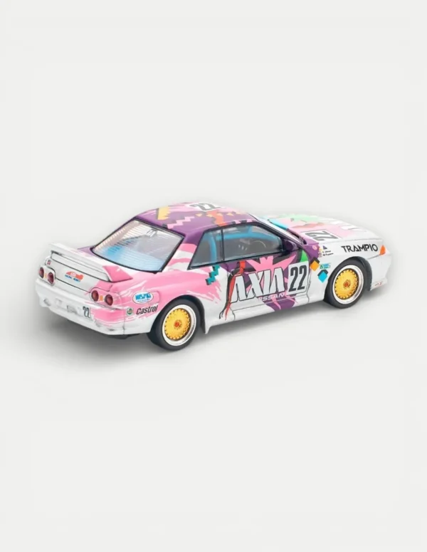 Pop Race 1:64 Nissan Skyline GTR R32 JTC 1991 Group A #22 AXIA