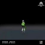 Moreart 1:64 Green Dinosaur Resin Figure – Diorama Accessory for AO Racing Porsche "Rexy"