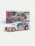Pop Race 1:64 Nissan Skyline GTR R32 JTC 1991 Group A #22 AXIA
