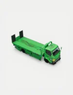 Mega Gear 1:64 Custom Flatbed Tow Truck - Dinosaur Racing Liveries (Green / Pink / Black)