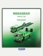 Mega Gear 1:64 Custom Flatbed Tow Truck - Dinosaur Racing Liveries (Green / Pink / Black)
