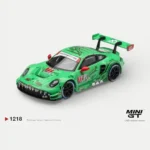 [PRE-ORDER] MINI GT #1218 Porsche 911 GT3 R Rexy "Gold Tooth" #77 AO Racing 2025 IMSA Sebring 12 Hrs Class Winner