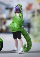 Moreart 1:64 Green Dinosaur Resin Figure – Diorama Accessory for AO Racing Porsche "Rexy"