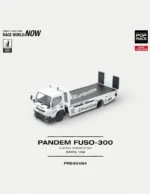 [PRE-ORDER] Pop Race 1:64 Mitsubishi Pandem Fuso 300 Flatbed Transporter