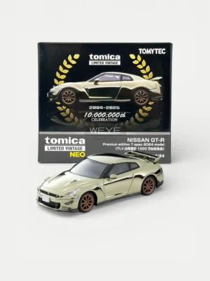 TOMYTEC TLV-N 1:64 NISSAN GT-R Premium Edition T-spec 2024 (10 Million TLV Shipments Commemorative)