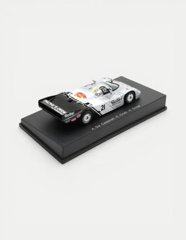 Sparky 1:64 Porsche 956 No.21 Charles Ivey Racing 1984 Le Mans 24H