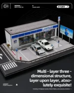 SHOU CANG JIA 1:64 Lawson Convenience Store (Large) Diorama with LED Lighting & Accessories