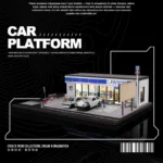 SHOU CANG JIA 1:64 Lawson Convenience Store (Large) Diorama with LED Lighting & Accessories