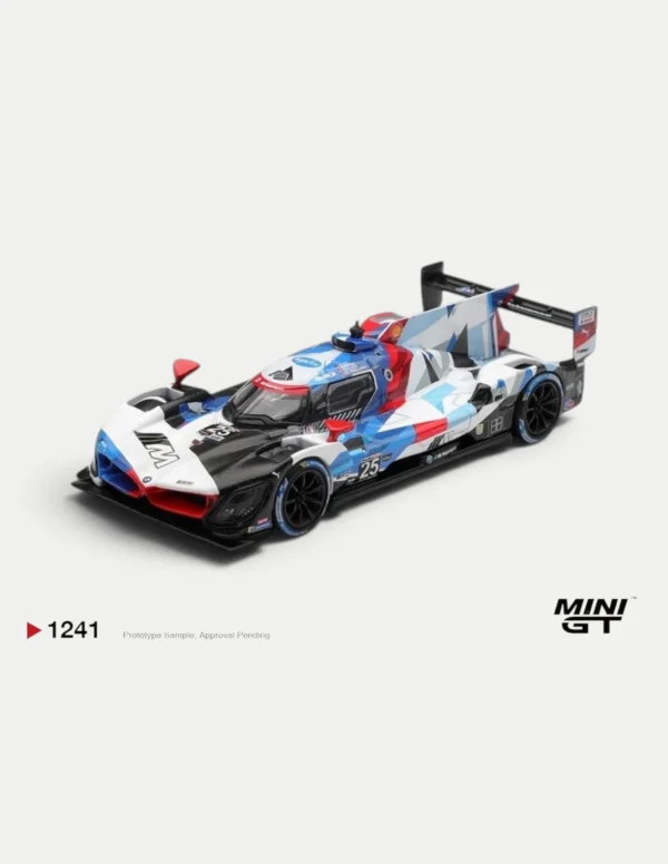[PRE-ORDER] MINI GT #1241 1:64 BMW M Hybrid V8 GTP #25 BMW M Team RLL 2024 IMSA Daytona 24 Hrs