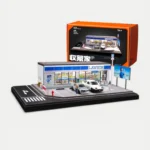 SHOU CANG JIA 1:64 Lawson Convenience Store (Large) Diorama with LED Lighting & Accessories