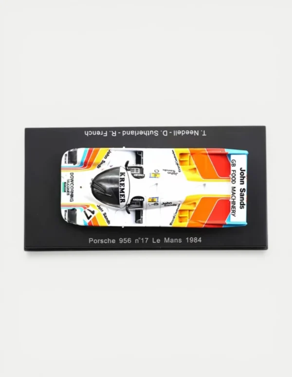 Sparky 1:64 Porsche 956 No.17 Kremer Racing 1984 Le Mans 24H Diecast