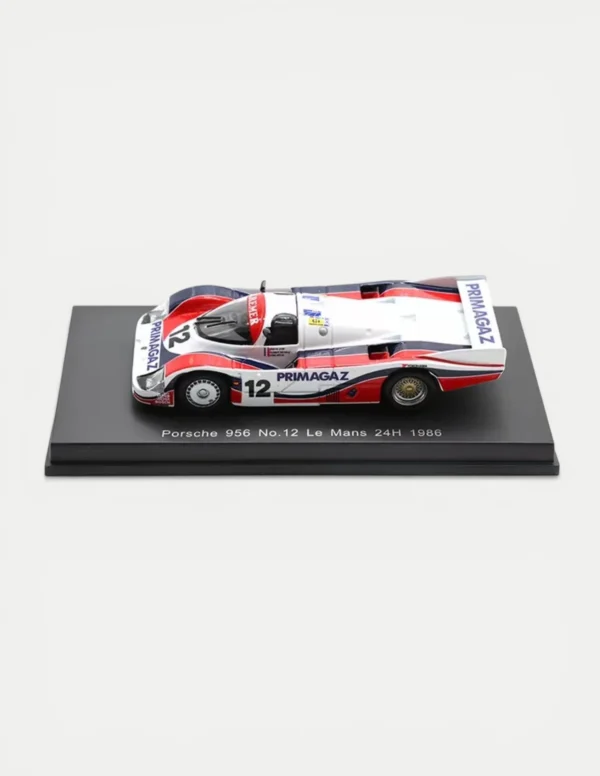 Sparky 1:64 Porsche 956 No.12 Primagaz livery 1986 Le Mans 24H (Y324)
