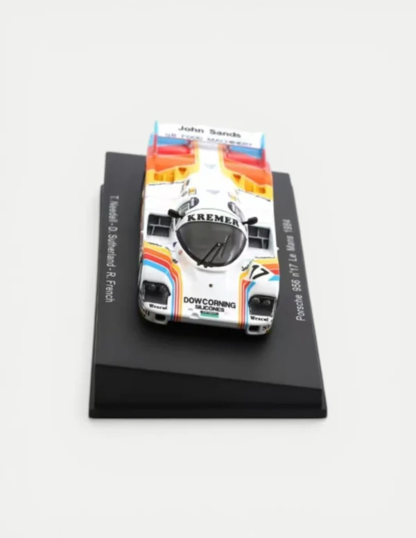 Sparky 1:64 Porsche 956 No.17 Kremer Racing 1984 Le Mans 24H Diecast