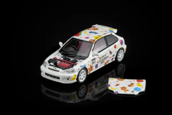 MotorHelix 1:64 Honda Civic TYPE R (EK9) Diecast - Children's Day Edition