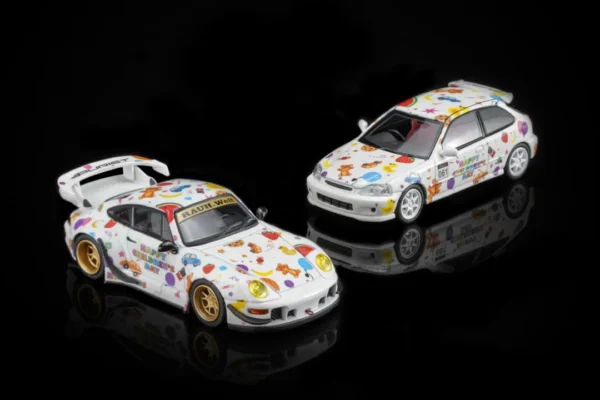 MotorHelix 1:64 Honda Civic TYPE R (EK9) Diecast - Children's Day Edition