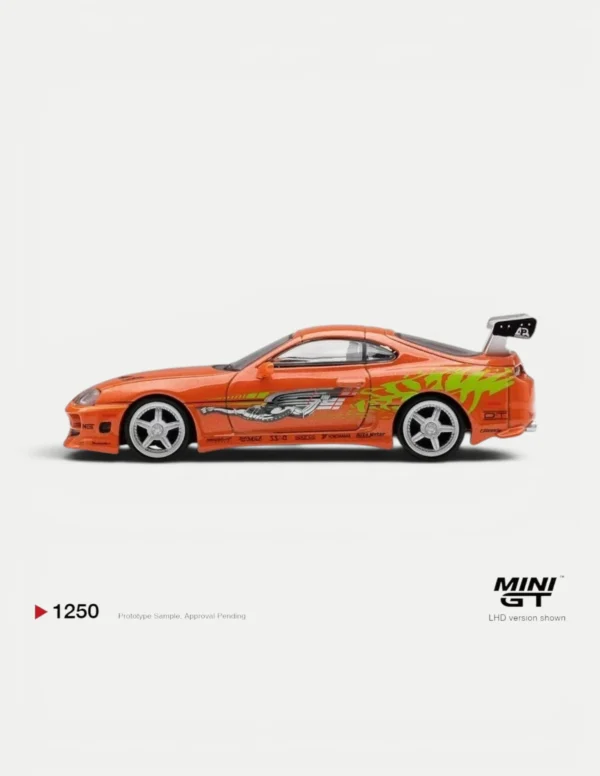 MINI GT #1250 1:64 Toyota Supra A80 BOMEX "The Fast and the Furious" Brian O'Conner Diecast