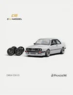 CM Model 1:64 Pandem BMW M3 E30 – Pearl White (CM64-E30-01)