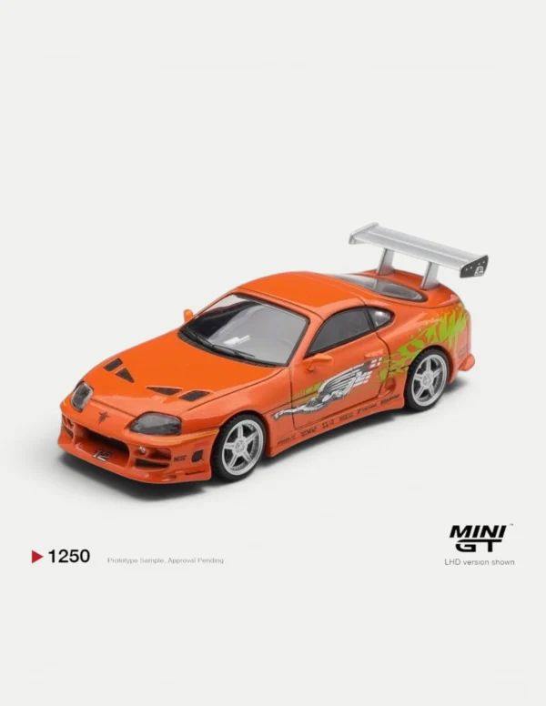 MINI GT #1250 1:64 Toyota Supra A80 BOMEX "The Fast and the Furious" Brian O'Conner Diecast