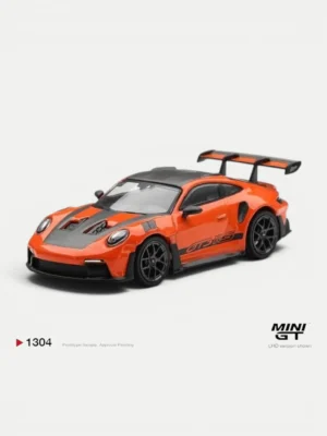 [PRE-ORDER] MINI GT #1304 1:64 Porsche 911 (992) GT3 RS - Orange