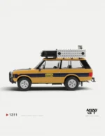 MINI GT #1311 1:64 Range Rover 1981 Camel Trophy Sumatra N.Sudmann & F.Hofmann