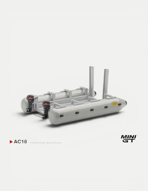 MINI GT #AC18 1:64 Camel Trophy Pontoon Raft