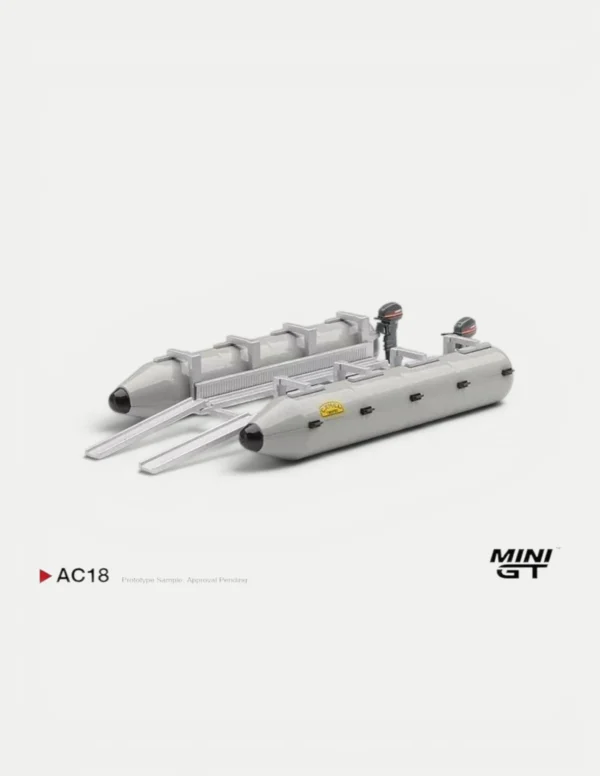 MINI GT #AC18 1:64 Camel Trophy Pontoon Raft
