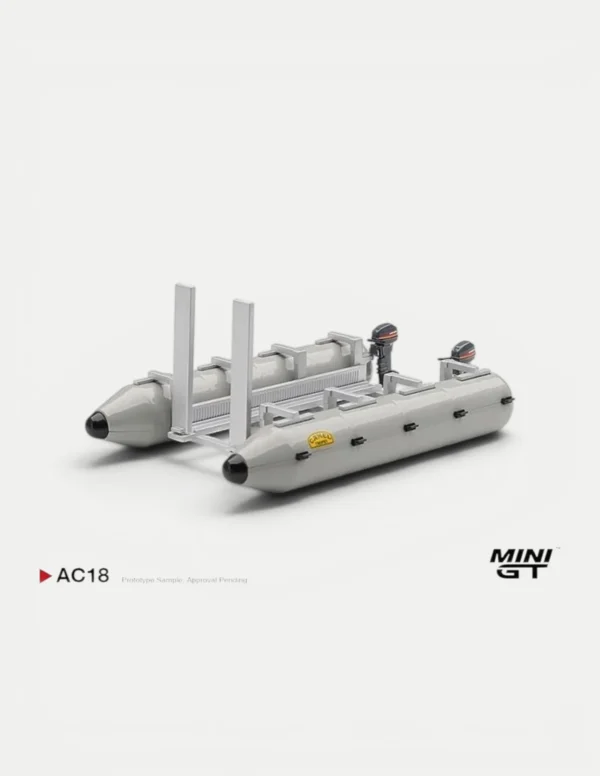 MINI GT #AC18 1:64 Camel Trophy Pontoon Raft