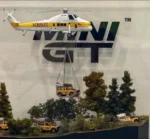 MINI GT #AC38 Sikorsky S58T Helicopter 1985 Camel Trophy 1:64 Scale Model