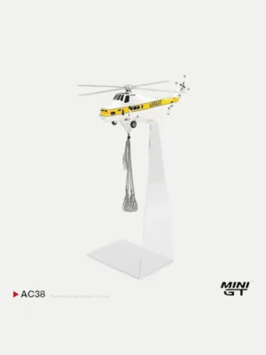 MINI GT #AC38 Sikorsky S58T Helicopter 1985 Camel Trophy 1:64 Scale Model