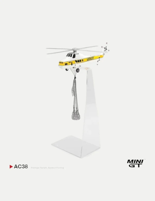 MINI GT #AC38 Sikorsky S58T Helicopter 1985 Camel Trophy 1:64 Scale Model