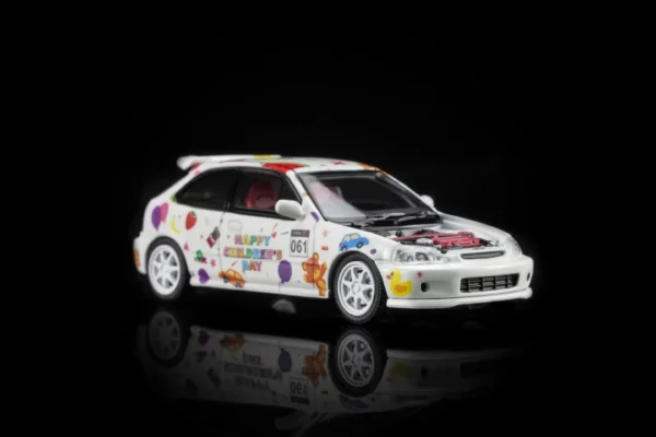 MotorHelix 1:64 Honda Civic TYPE R (EK9) Diecast - Children's Day Edition