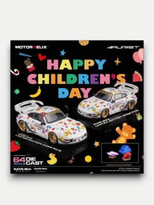 MotorHelix 1:64 RWB 993 Diecast - Children's Day Limited Edition