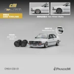 CM Model 1:64 Pandem BMW M3 E30 – Pearl White (CM64-E30-01)