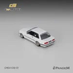 CM Model 1:64 Pandem BMW M3 E30 – Pearl White (CM64-E30-01)