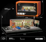 SHOU CANG JIA 1:64 Scale 7-Eleven LED Street Diorama (Large Edition)