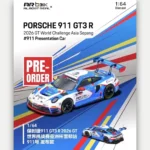 AR Box (Almost Real) 1:64 Porsche 911 GT3 R - 2026 GT World Challenge Asia Sepang #911 Absolute Racing Presentation Car
