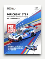 AR Box (Almost Real) 1:64 Porsche 911 GT3 R - 2026 GT World Challenge Asia Sepang #911 Absolute Racing Presentation Car
