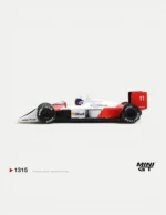 MINI GT #1315 McLaren MP4/4 #11 Alain Prost 1988 Canadian Grand Prix 2nd Place
