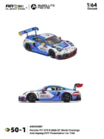 AR Box (Almost Real) 1:64 Porsche 911 GT3 R - 2026 GT World Challenge Asia Sepang #911 Absolute Racing Presentation Car