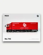 GCD 1:64 LBWK Trucks Diecast - Mitsubishi Fuso Super Great Super Silhouette Red Edition