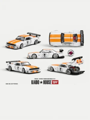 Kaido House x MINI GT 1:64 Chevrolet Camaro KAIDO WORKS TA V1 Diecast (KHMG304)