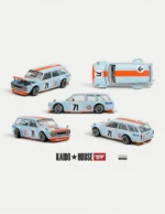 Kaido House x MINI GT 1:64 Datsun 510 Wagon Gulf V1 Diecast Model (KHMG302)