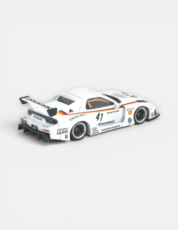 Pop Race 1:64 LB Super Silhouette Mazda RX7 (FD3S) White - PR640528