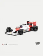 MINI GT #1315 McLaren MP4/4 #11 Alain Prost 1988 Canadian Grand Prix 2nd Place